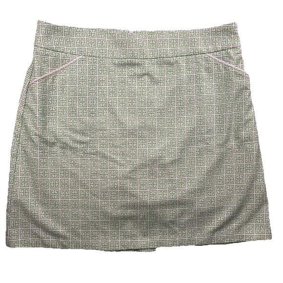Peter Millar Dresses & Skirts - Peter Millar Womens Golf Geometric Skort Green-10